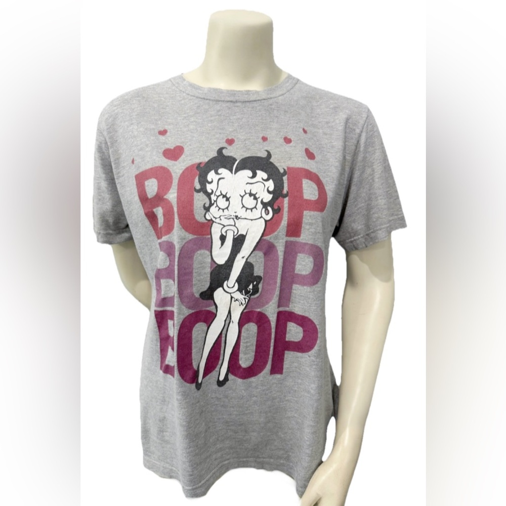 Vintage Betty Boop Universal Studios Graphic Tee Gray XL